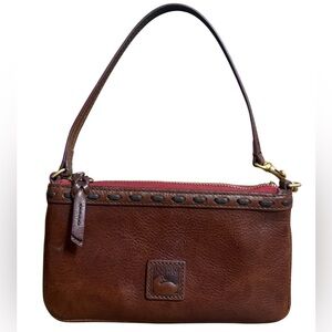Dooney & Bourke Florentine Leather 
Large Slim Wristlet Bundle